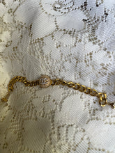Load image into Gallery viewer, Crystal Quilted Gold Bracelet
