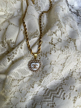 Load image into Gallery viewer, Chanel Pearl Amore Necklace
